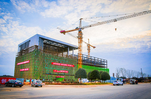 黄花综保区基础设施根基建成，Betway必威机电圆满实现工作