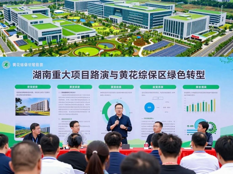 湖南沉大项目路演与黄花综保区绿色转型：机电装置行业迎来新机缘